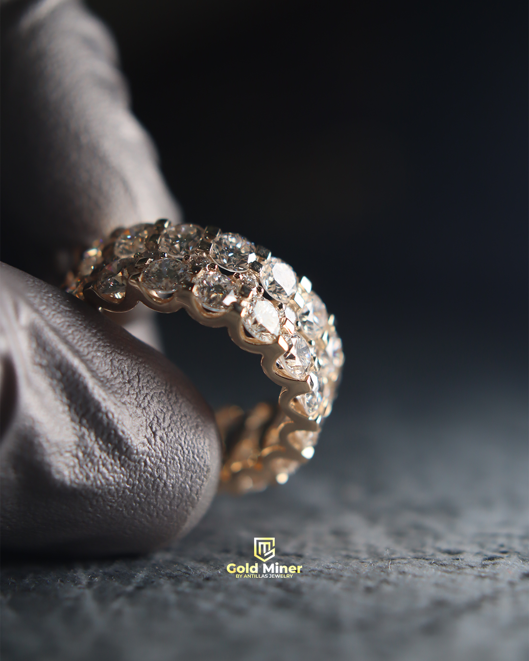 Infinity Diamond Ring