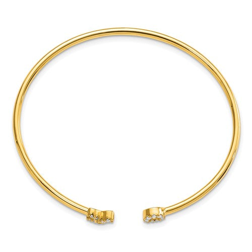 Diamond X & O Cuff Bangles