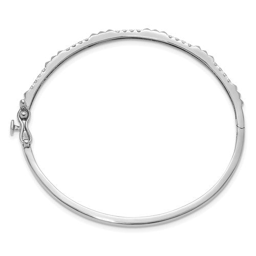 14KW True Origin Lab Grown Diamond VS/SI DEF Bangle Bracelet