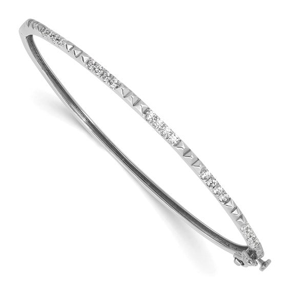14KW True Origin Lab Grown Diamond VS/SI DEF Bangle Bracelet