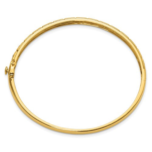 14K True Origin Lab Grown Diamond VS/SI DEF Bangle Bracelet