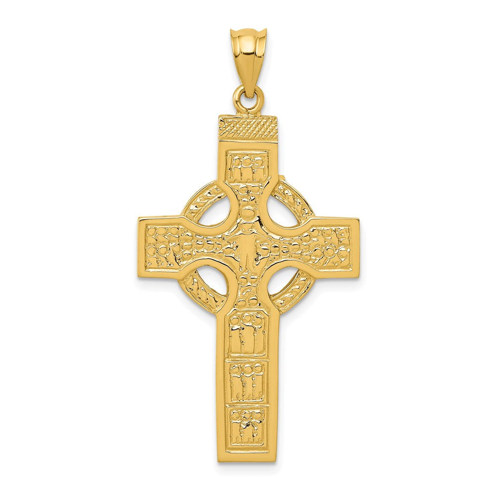 14k Celtic Cross Pendant