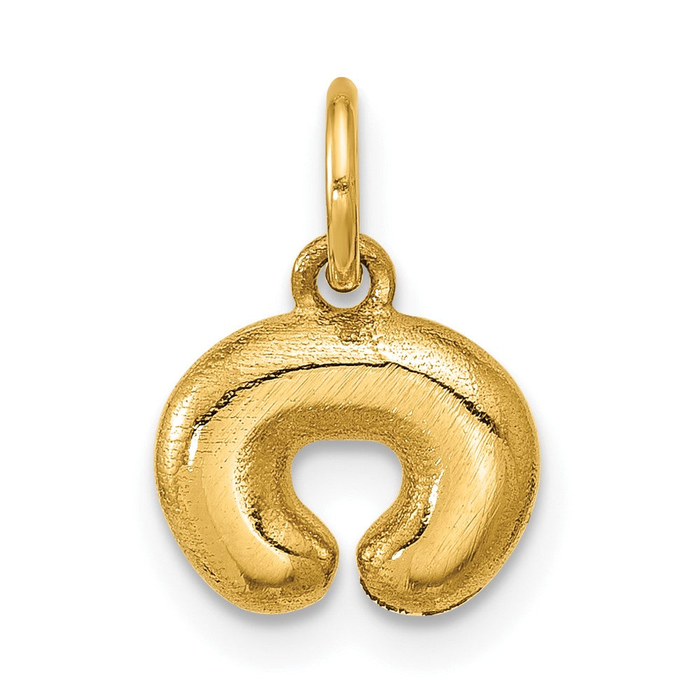 14K Polished Maternity Pillow Pendant
