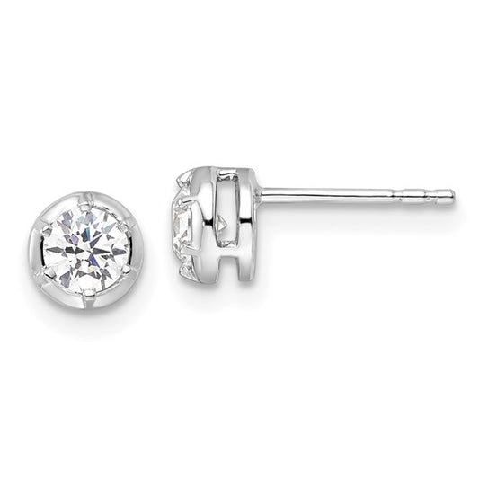 14KW True Origin Lab Grown Diamond VS/SI DEF Post Earrings