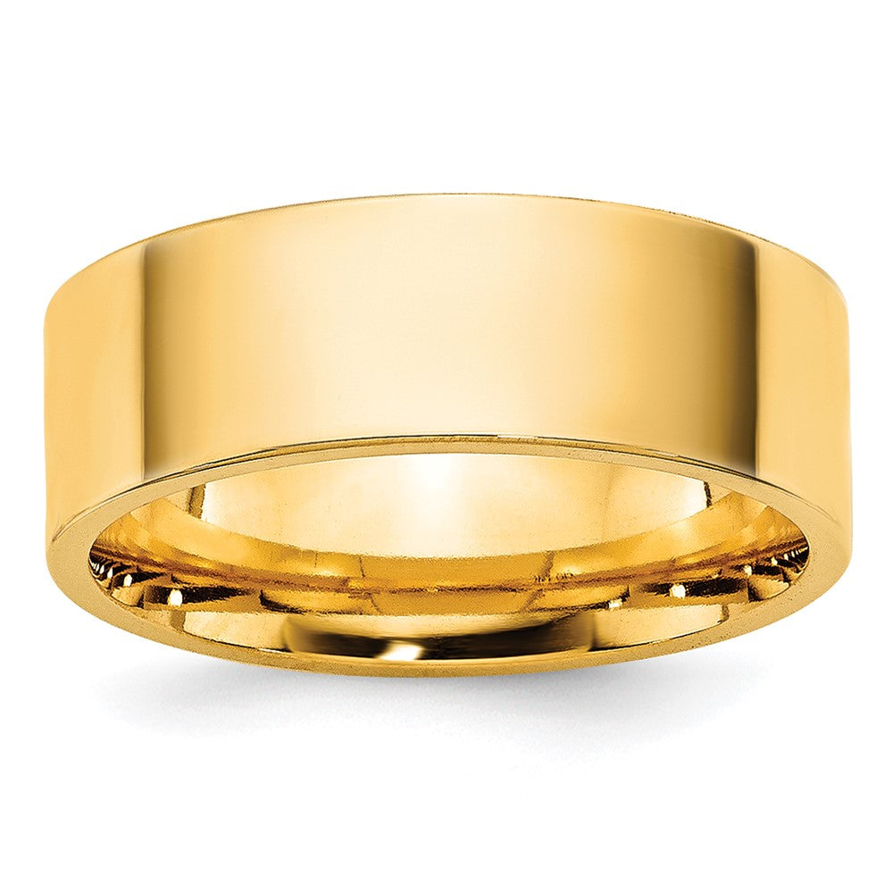 14KY 6.5mm Standard Flat Comfort Fit Band Size 11.5