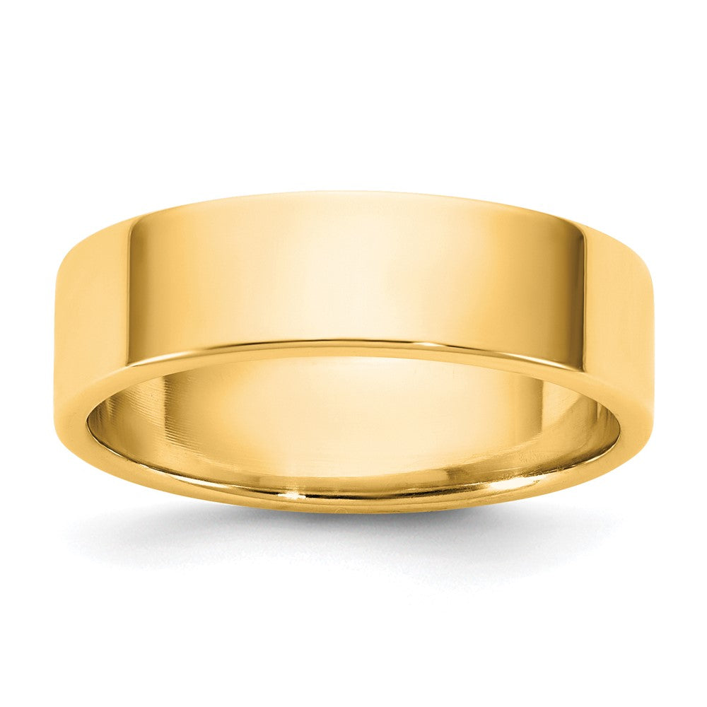 14KY 5.5mm LTW Flat Band Size 13