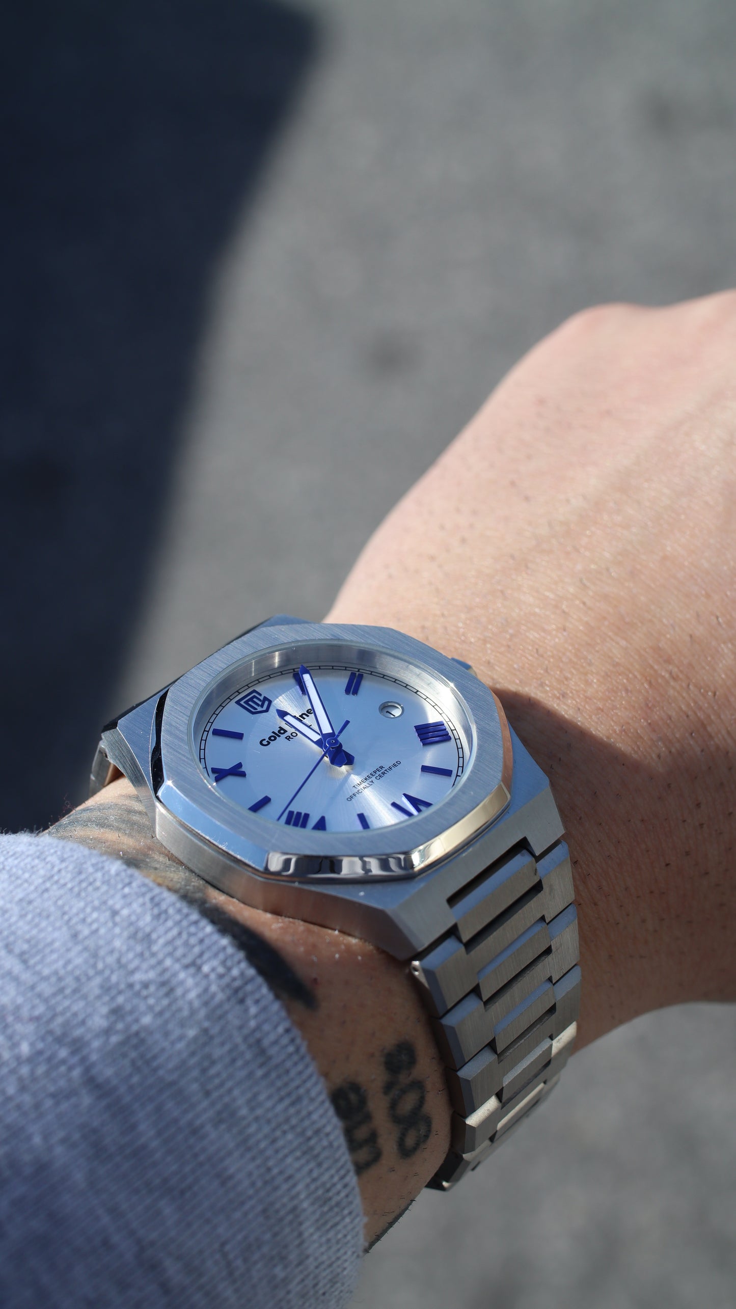 The GoldMiner Watch - Pearl White