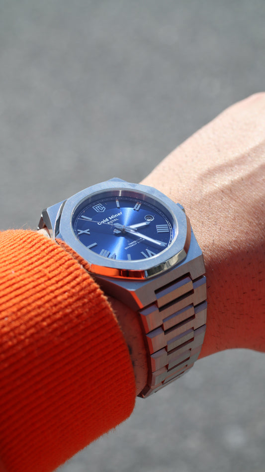 The GoldMiner Watch - Royal Blue