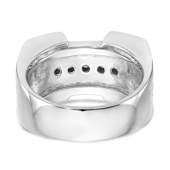 14ktt Lab Grown Diamond SI1/SI2, G H, Men's Band