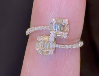 10K SOLID YELLOW GOLD .85 CARAT REAL DIAMOND WOMEN BRIDAL WEDDING ENGAGEMENT RING