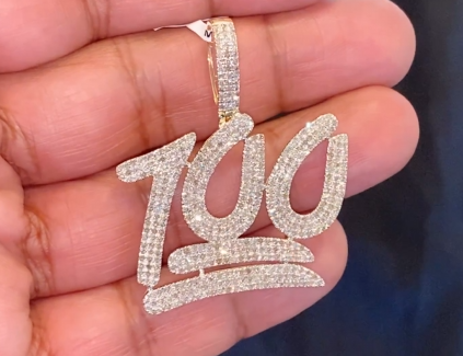 10k Real Gold Pendant 