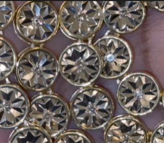 2.25 CARAT NATURAL DIAMONDS STERLING SILVER GOLD PLATED 41.18 GRAMS 22 INCHES 8 MM CHAIN NECKLACE