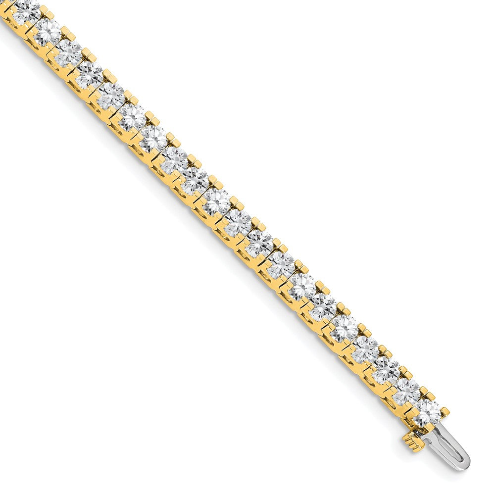 14k AA Diamond Tennis Bracelet