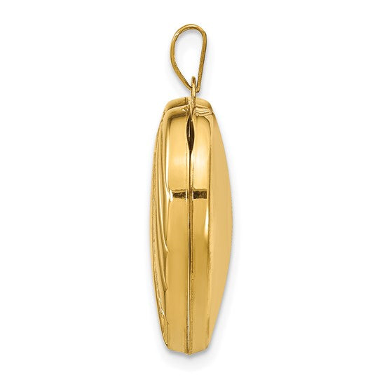 14k 21mm Heart Locket