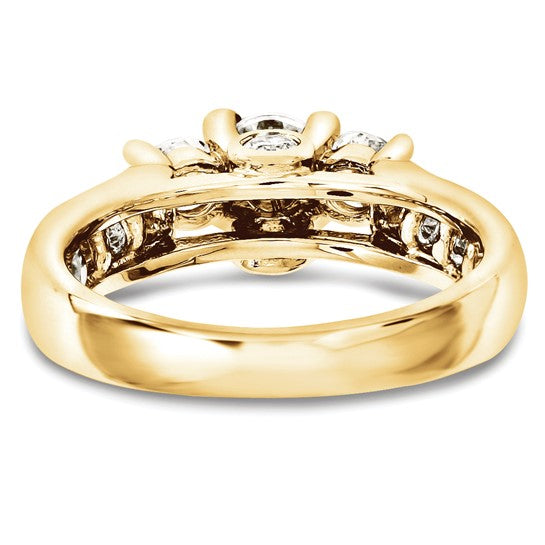 14ky Diamond Engagement Ring