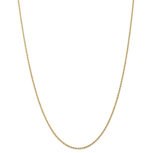 10k 1.50mm Regular Rope Chain