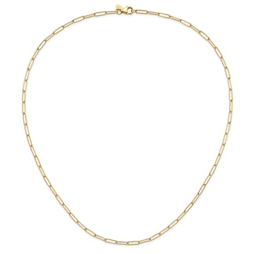 Leslie's 10K Polished Fancy Link Necklace