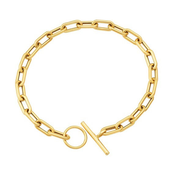 Herco 14K Gold Mixed Links