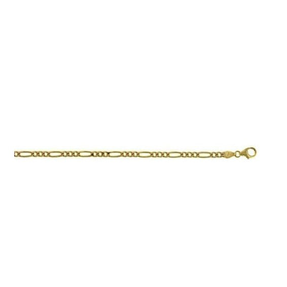 Herco 14K Gold Figaro 3.5mm
