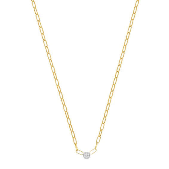 Herco 14K Gold Oval Flat 2.4mm with Dia.