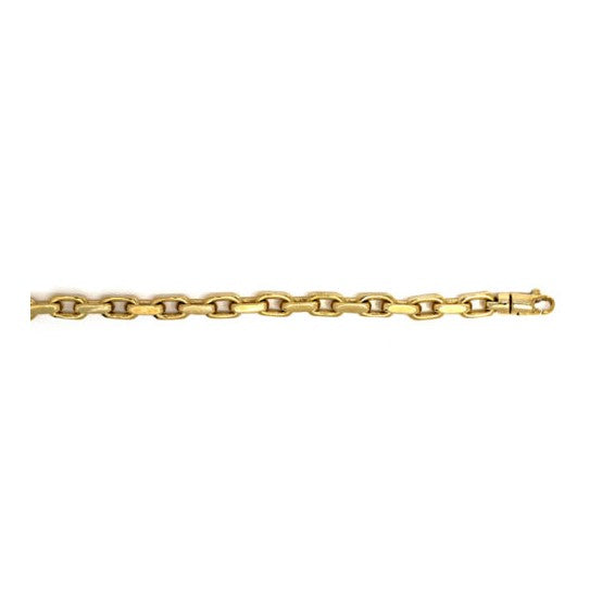 Herco 14K Gold Solid Link 7.7mm