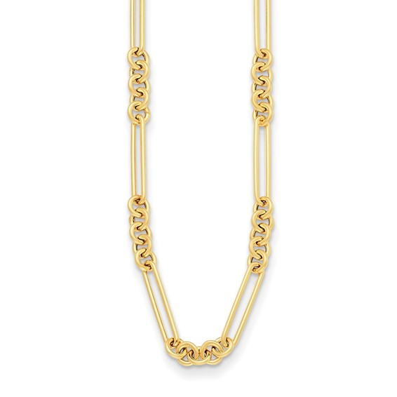 Herco 14K Gold Mixed Links