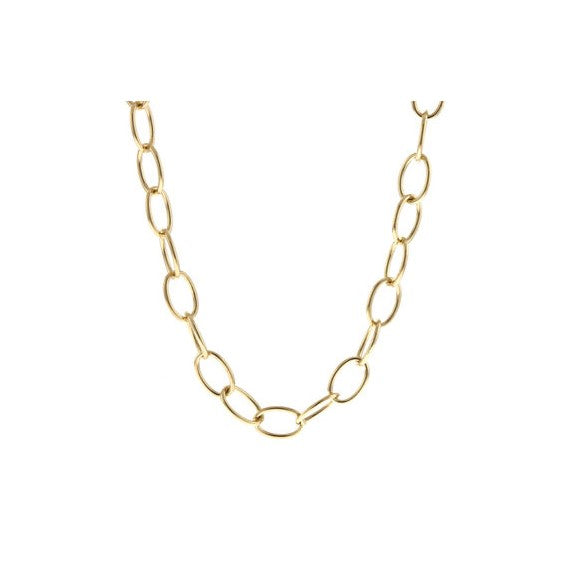 Herco 14K Gold Solid Oval 6.5mm