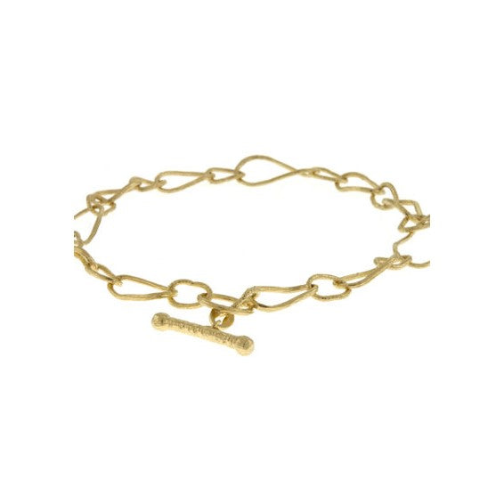 Herco 14K Gold Textured Links