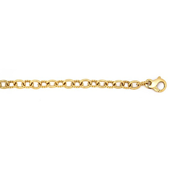 Herco 14K Gold Solid Link 6.5mm