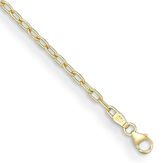 Herco 18K Gold Oval Link