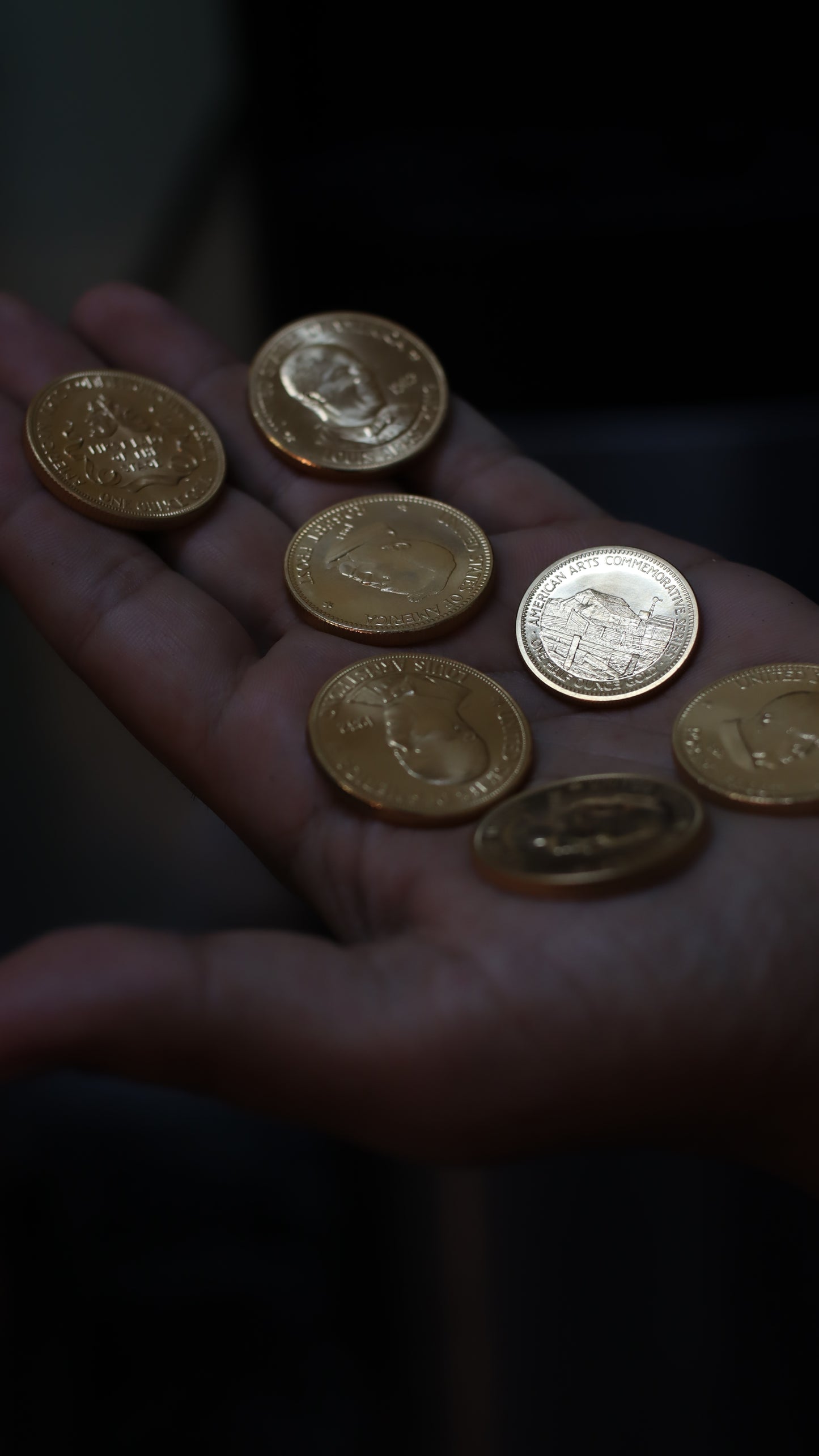 GOLD COIN AND 14k FRAME