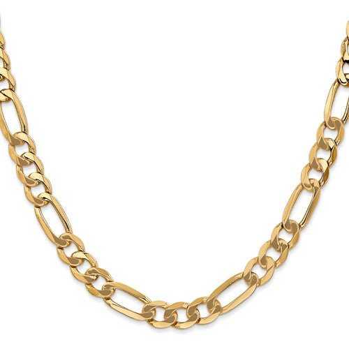 Leslie's 10k 7mm Flat Figaro Chain
