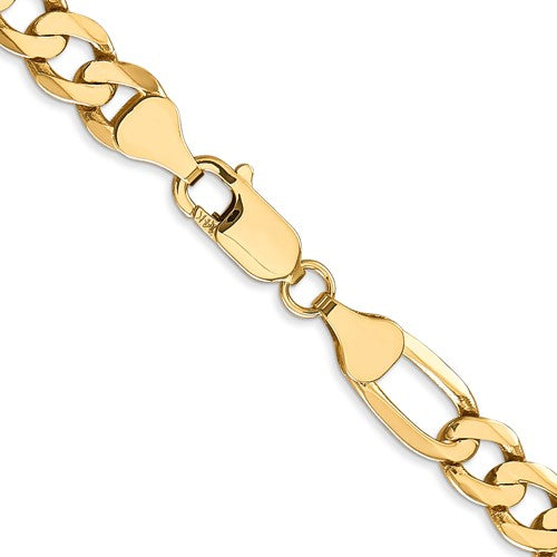 Leslie's 10k 7mm Flat Figaro Chain
