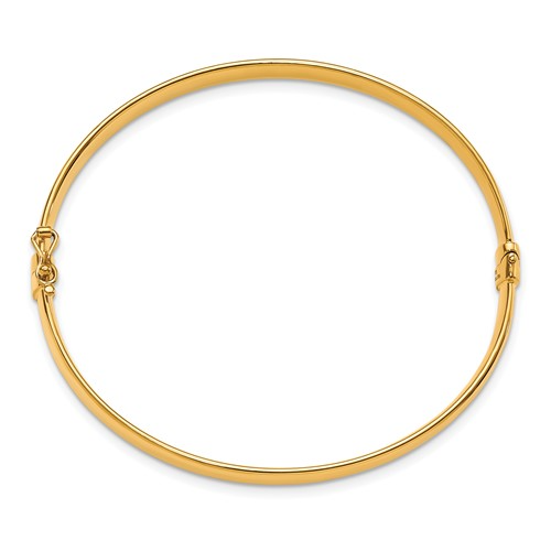 LESLIE'S YELLOW GOLD BANGLE 10K 5.9mm / SKU 5693-7