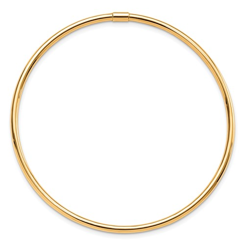 LESLIE'S YELLOW GOLD SLIP-ON BANGLE 10k / SKU 5698-7
