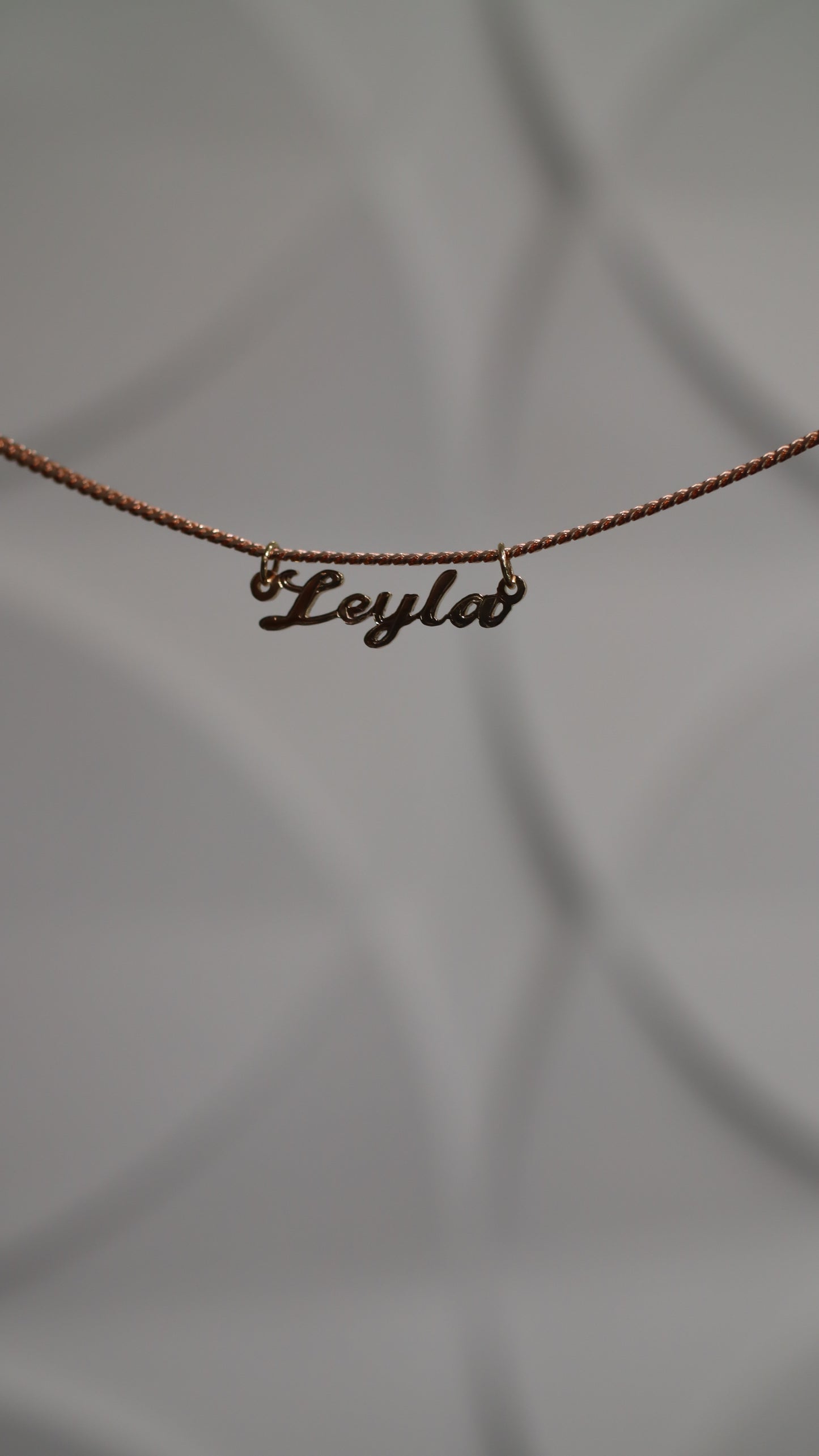 14K Custom Name Plate