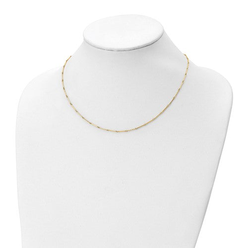 Leslie's 14K Polished D/C Necklace