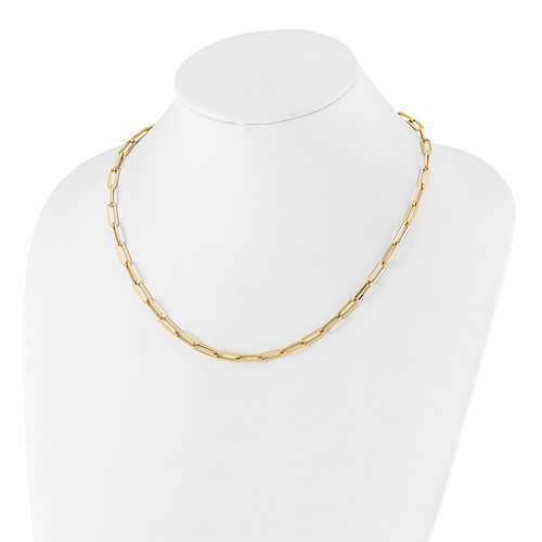 Leslie's 14K Polished Fancy Link Necklace