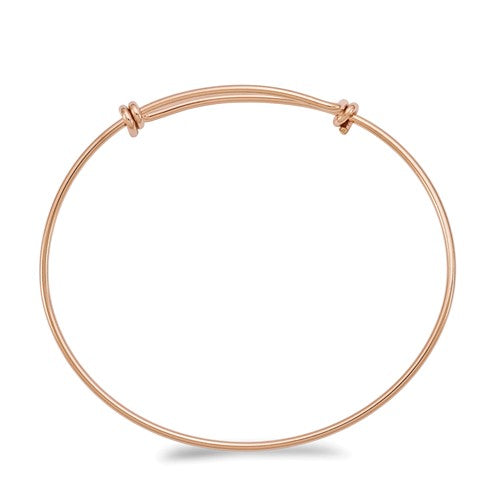 Rose Gold Filled 1.65mm Expandable Bangle