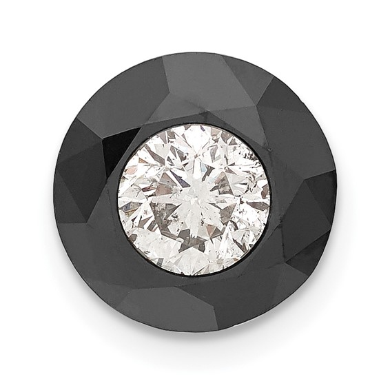 Black and White 4.25ct. AA Diamond Stud Earring Component