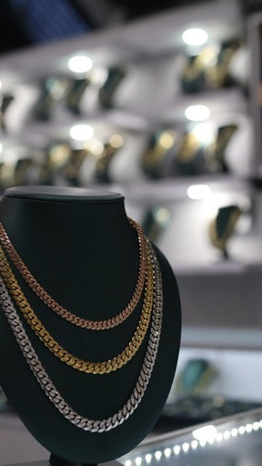 SOLID CUBAN LINK 19MM TO 21MM 10K