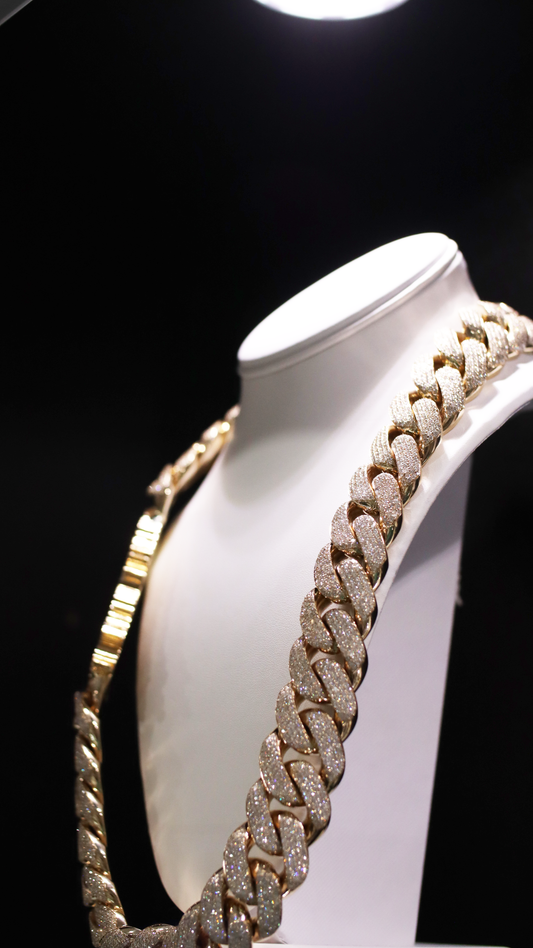 ICE OUT CUSTOM CUBAN LINK (CONTACT US)