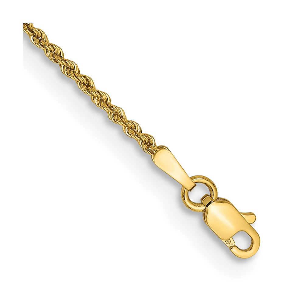 14k 1.50mm Regular Rope Chain