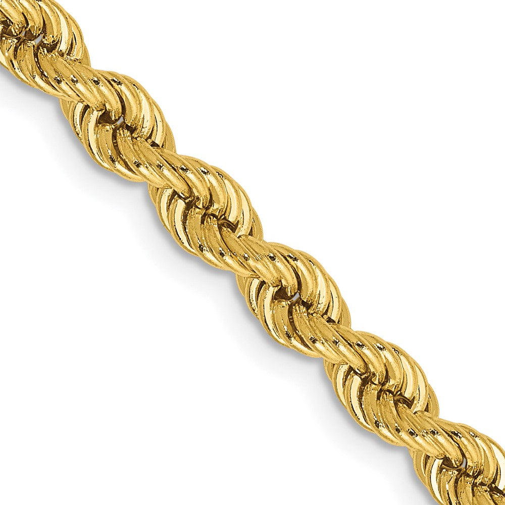 Regular Gold Chain 14k 4mm Regular Rope Chain – Gold Miner Jewelry