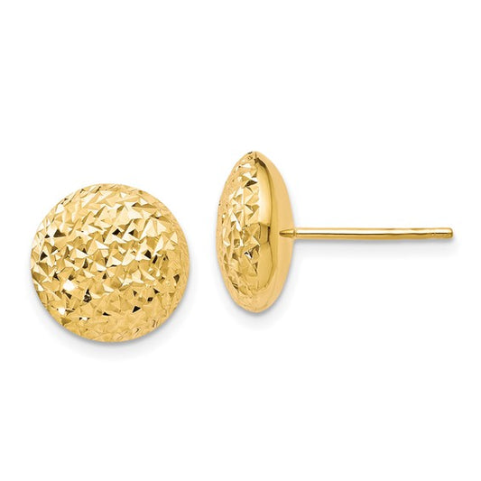 Leslie's 10K D/C Post Earrings