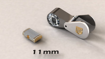 CUBAN DIAMOND LOCK 14k 7mm To 24mm