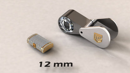 CUBAN DIAMOND LOCK 14k 7mm To 24mm