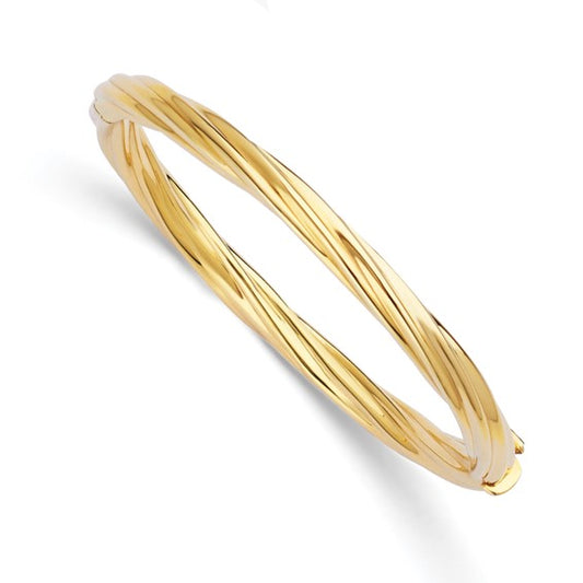 Herco 14K Twisted 5.8mm Bangle