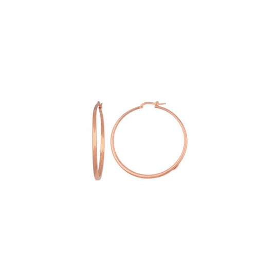 Herco 14K Rose Gold Earrings 50MM