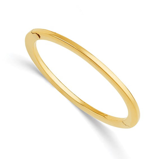 Herco 14K Polished Oval 3.2mm Bangle